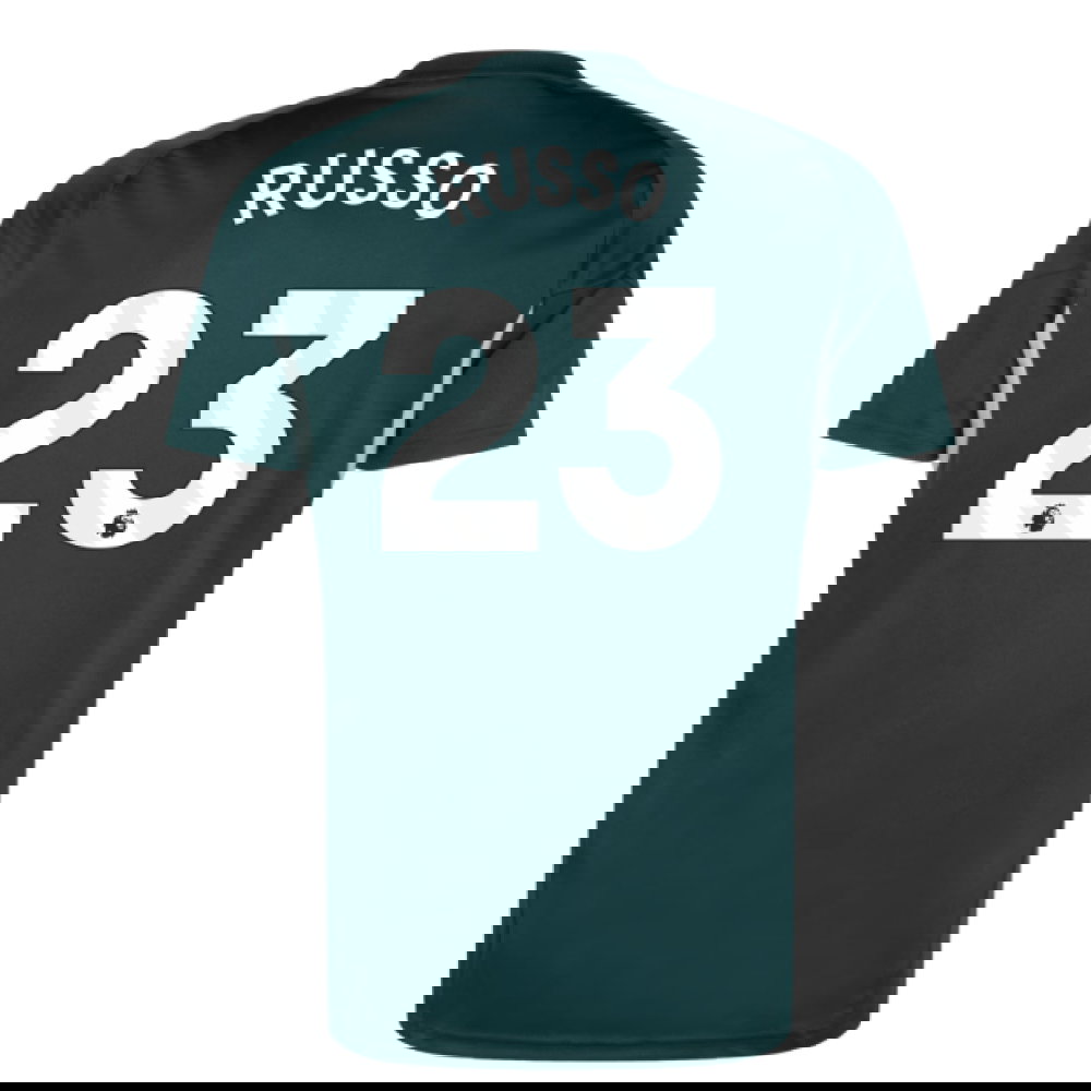 2025-2026 Arsenal Training Jersey (Aurora Ivy) (Russo 23)