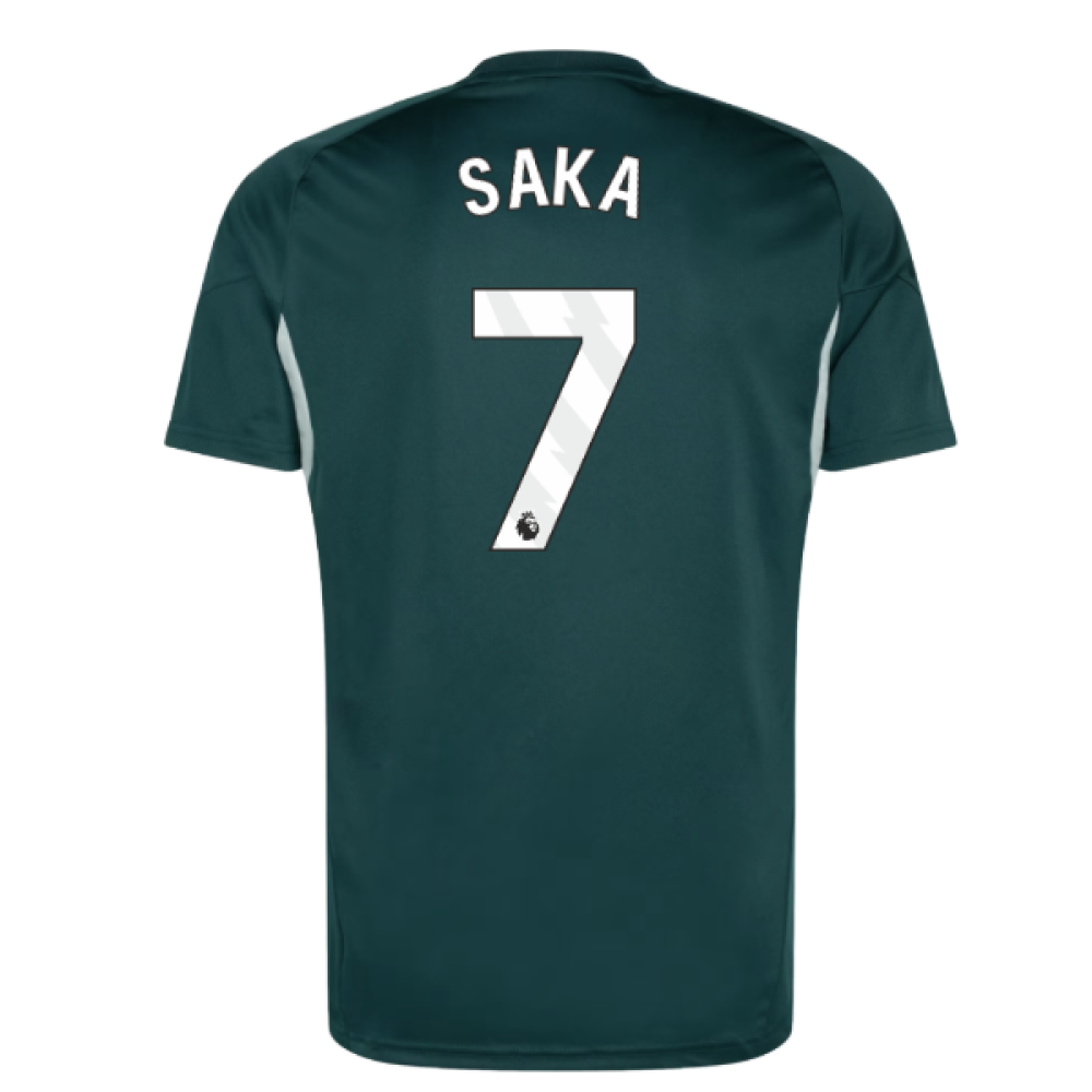 2025-2026 Arsenal Training Jersey (Aurora Ivy) (Saka 7)