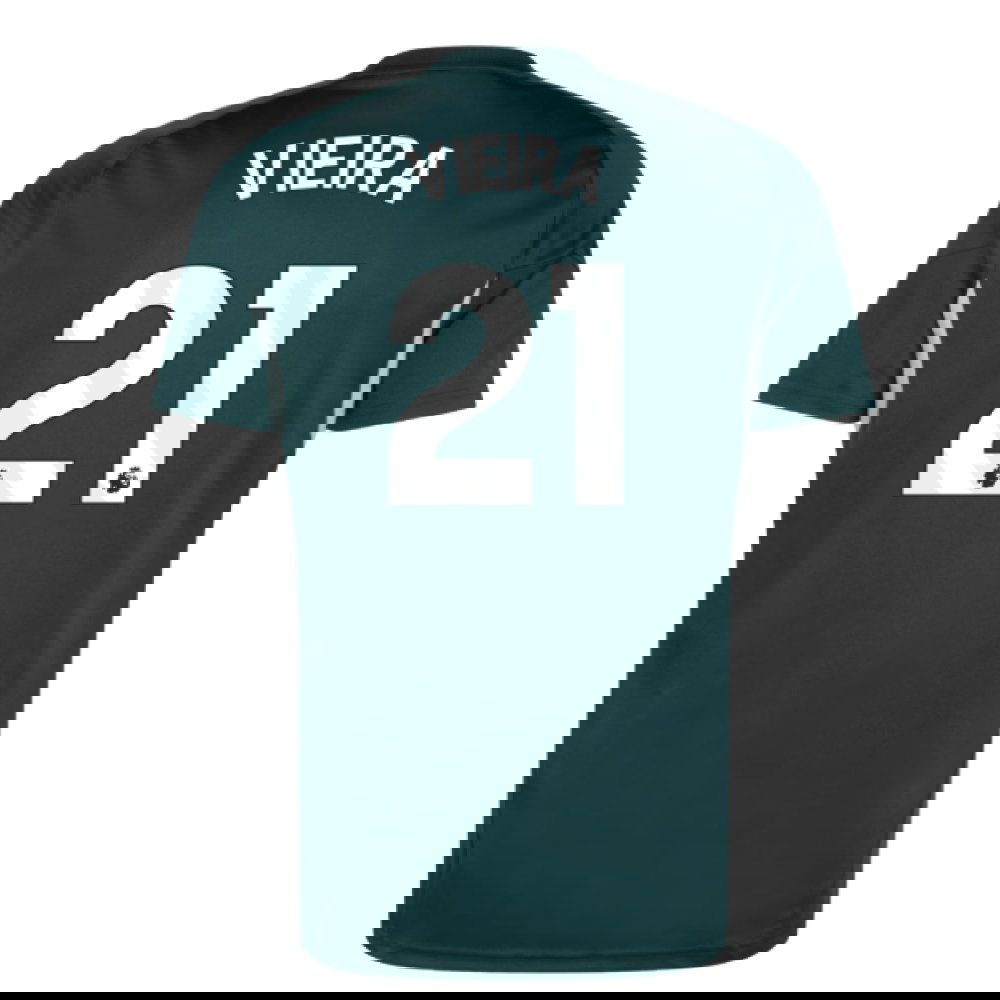 2025-2026 Arsenal Training Jersey (Aurora Ivy) (Vieira 21)
