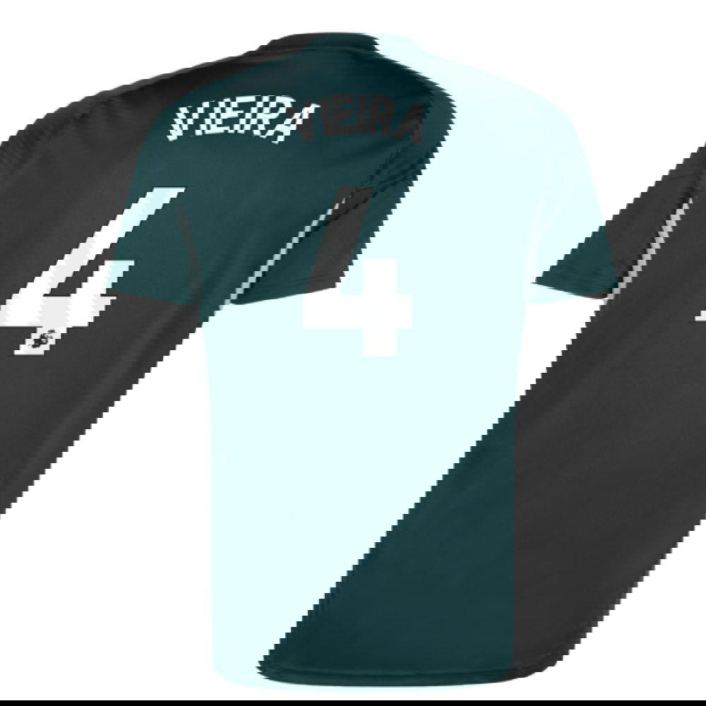 2025-2026 Arsenal Training Jersey (Aurora Ivy) (Vieira 4)