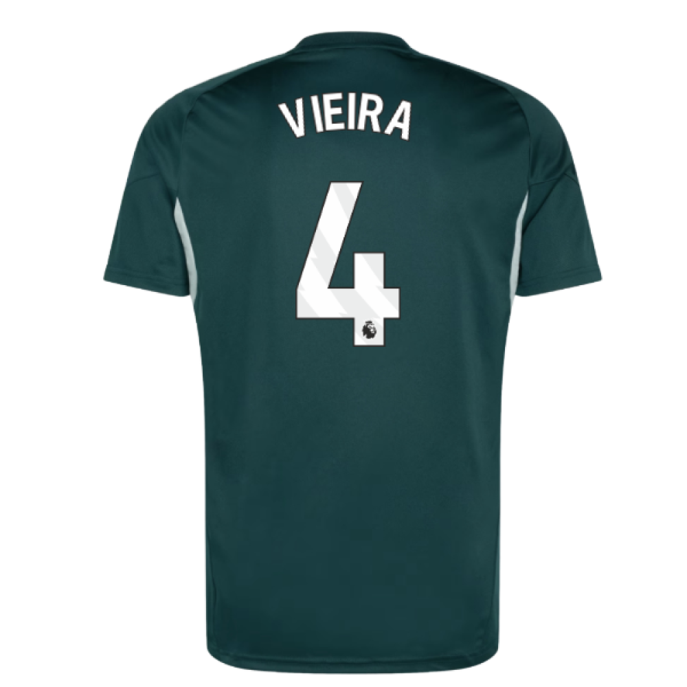 2025-2026 Arsenal Training Jersey (Aurora Ivy) (Vieira 4)