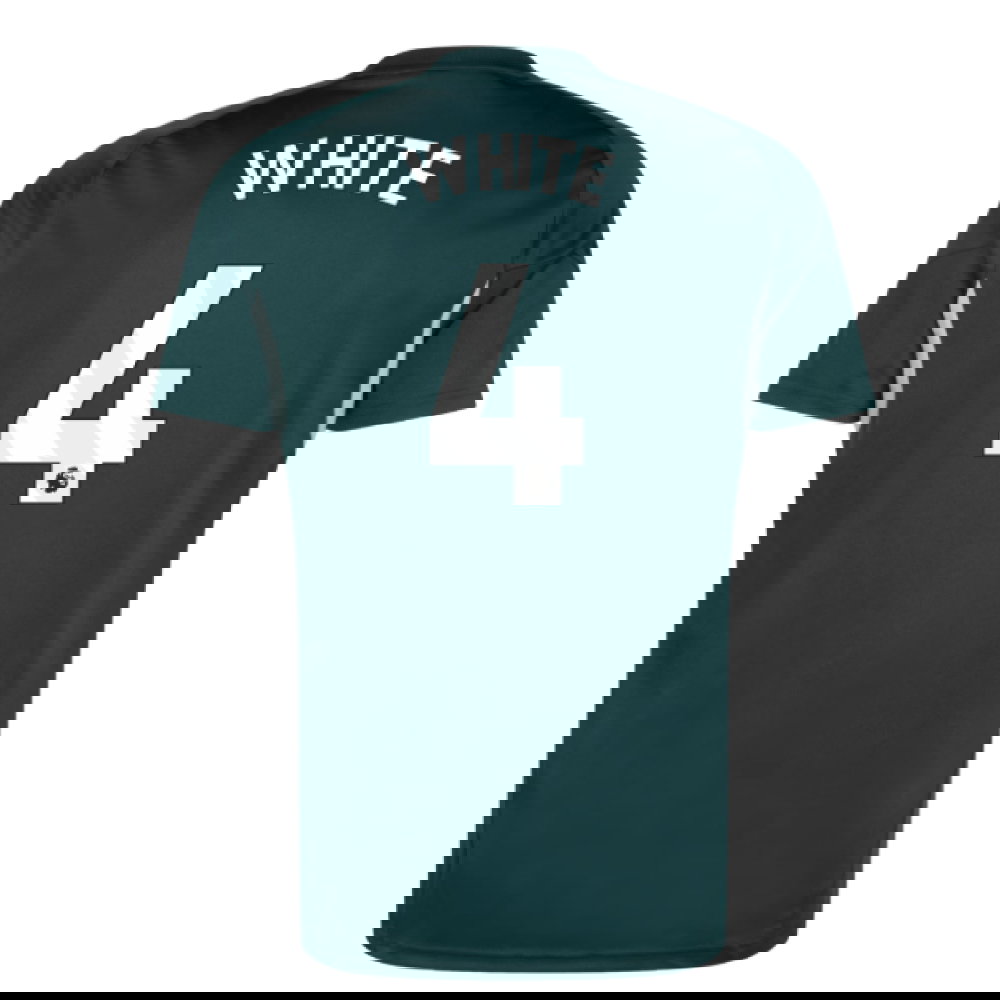 2025-2026 Arsenal Training Jersey (Aurora Ivy) (White 4)