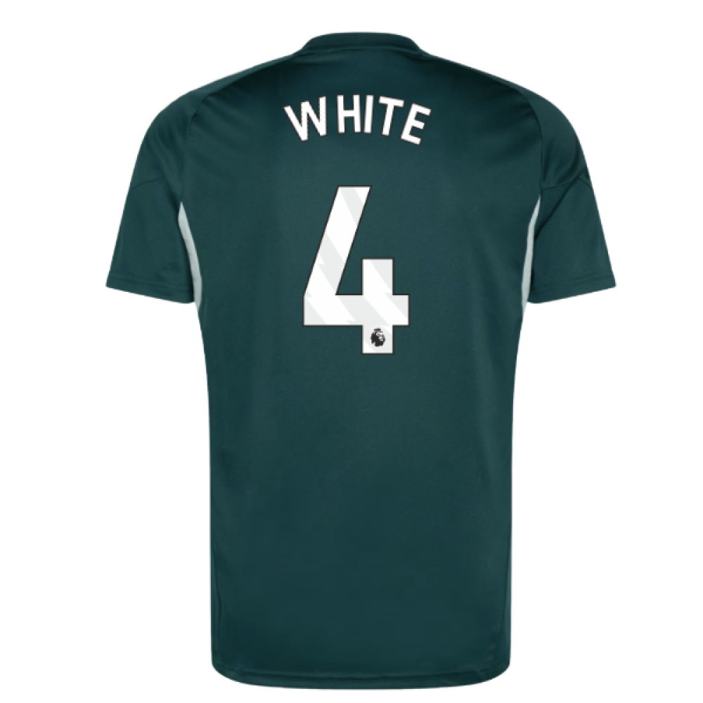 2025-2026 Arsenal Training Jersey (Aurora Ivy) (White 4)