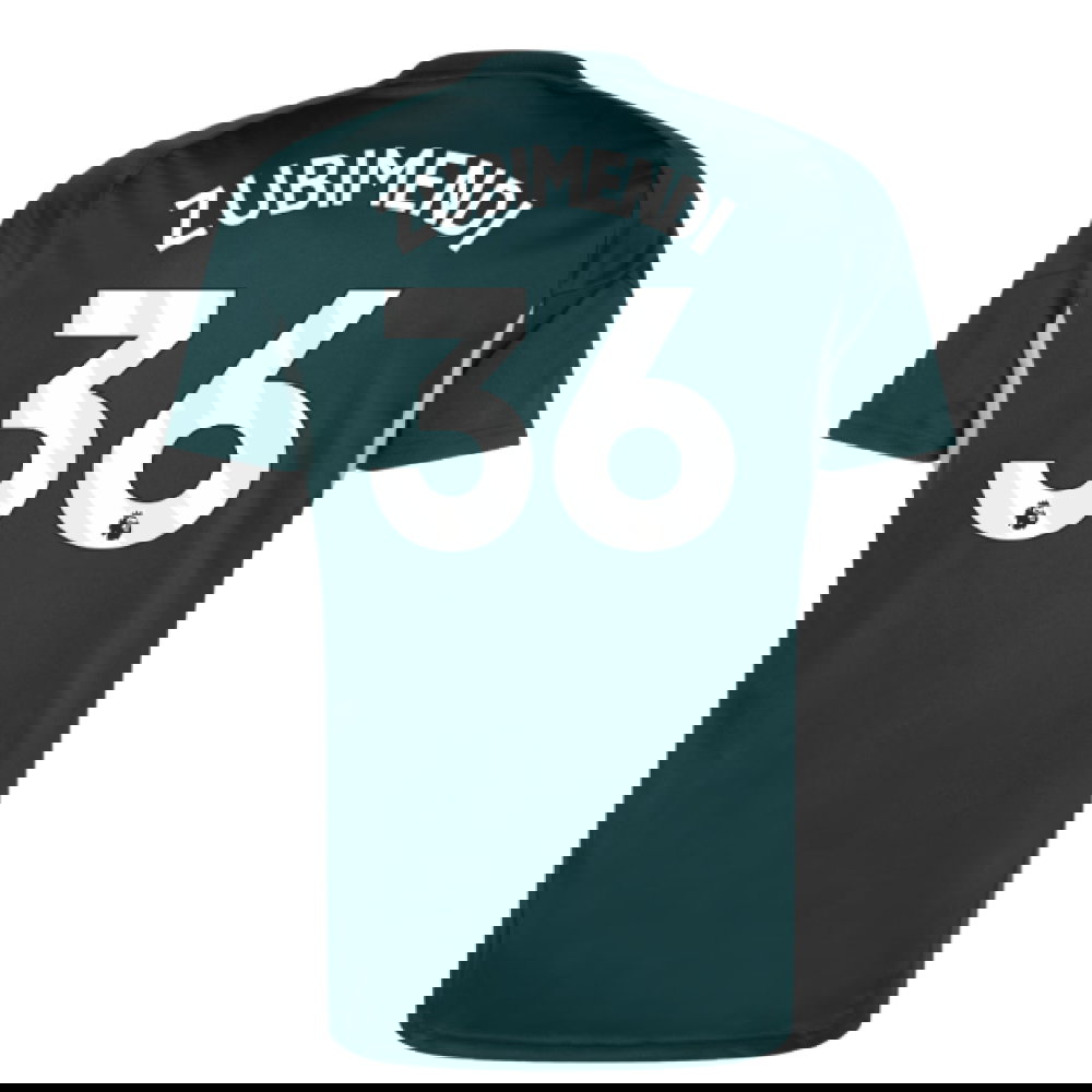 2025-2026 Arsenal Training Jersey (Aurora Ivy) (Zubimendi 36)