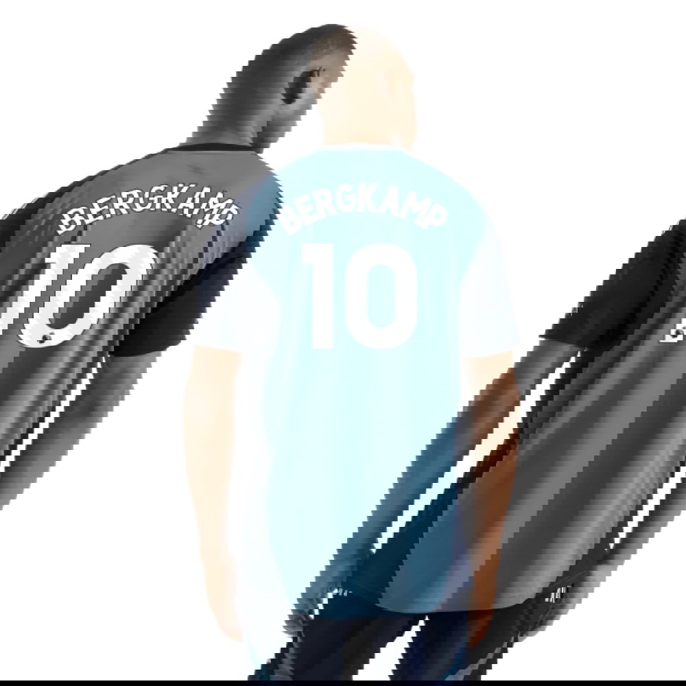 2025-2026 Arsenal Training Shirt (Blanch Blue) (Bergkamp 10)