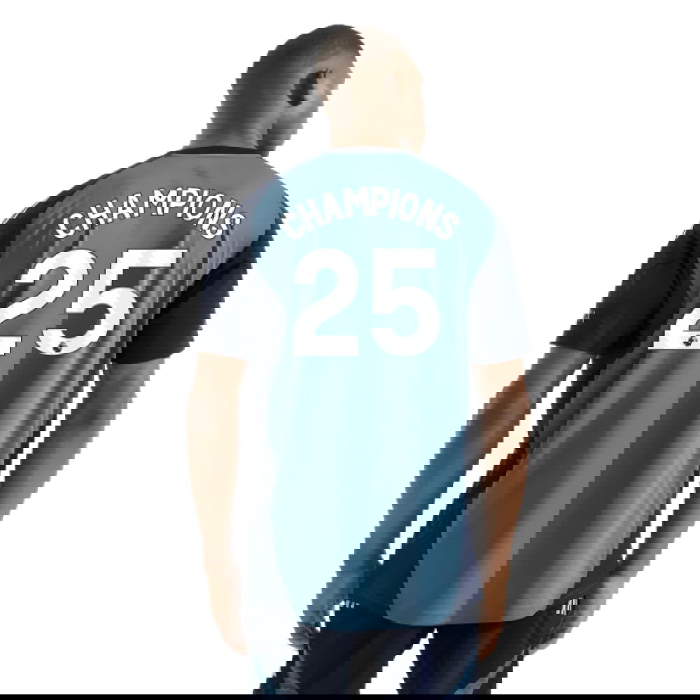 2025-2026 Arsenal Training Shirt (Blanch Blue) (Champions 25)