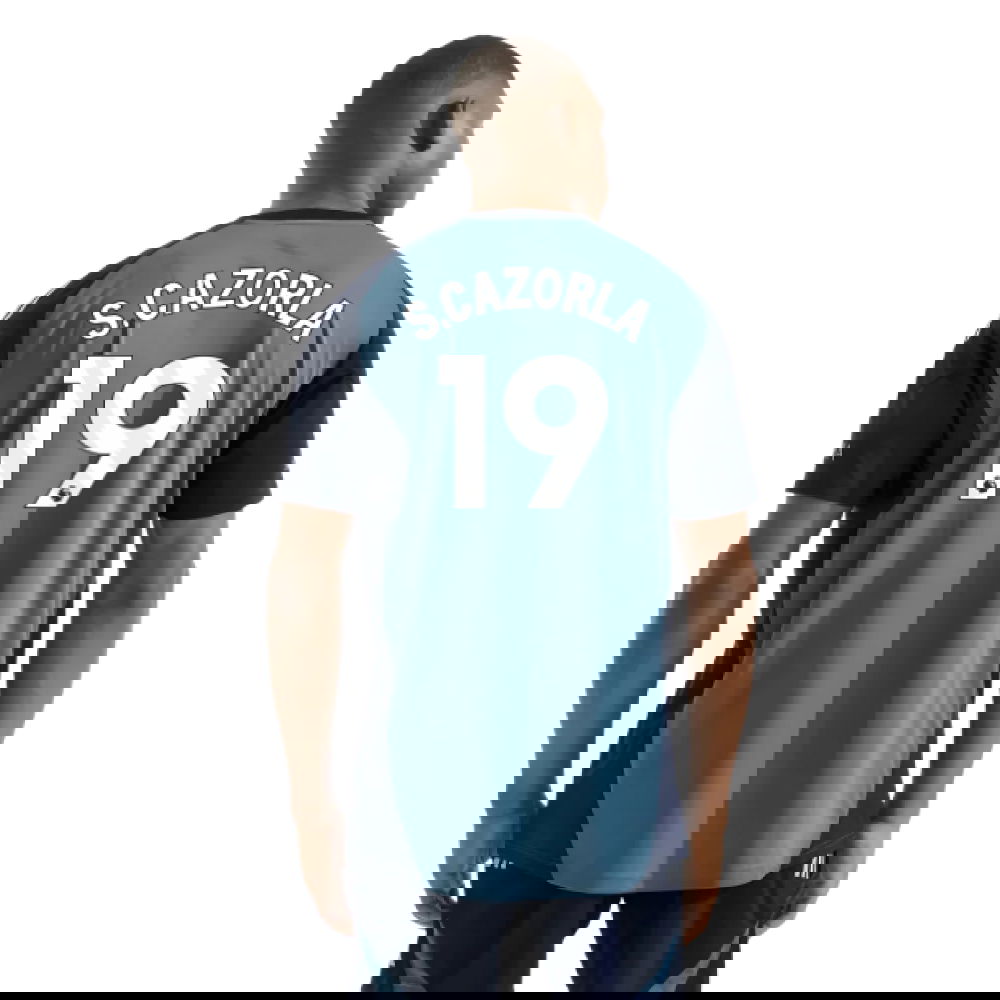 2025-2026 Arsenal Training Shirt (Blanch Blue) (S.Cazorla 19)