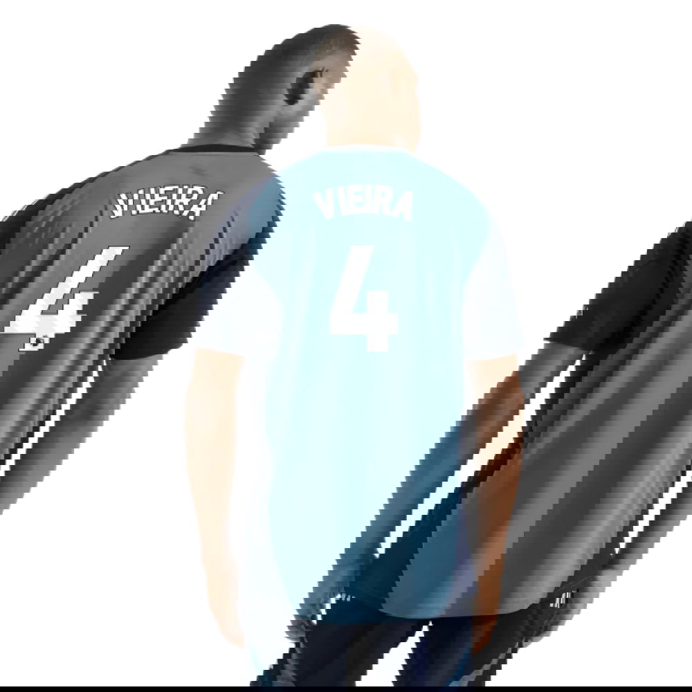 2025-2026 Arsenal Training Shirt (Blanch Blue) (Vieira 4)