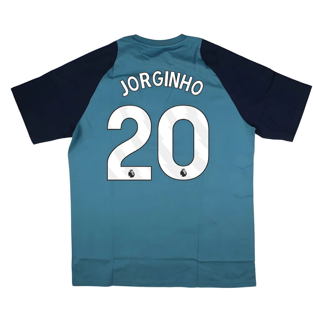 2025-2026 Arsenal Training Tee (Blanch Blue) (Jorginho 20)