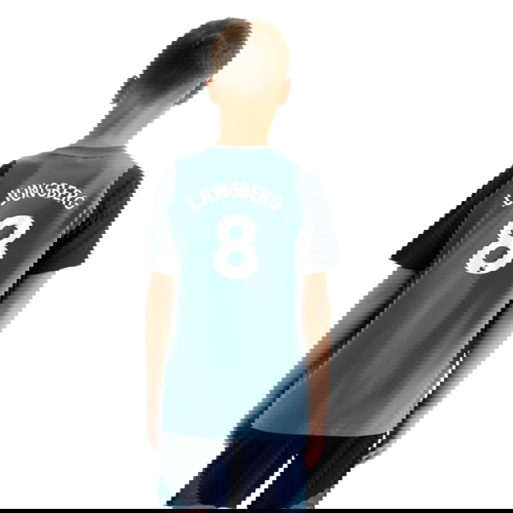 2025-2026 Arsenal Training Tee (Blanch Blue) - Kids (Ljungberg 8)