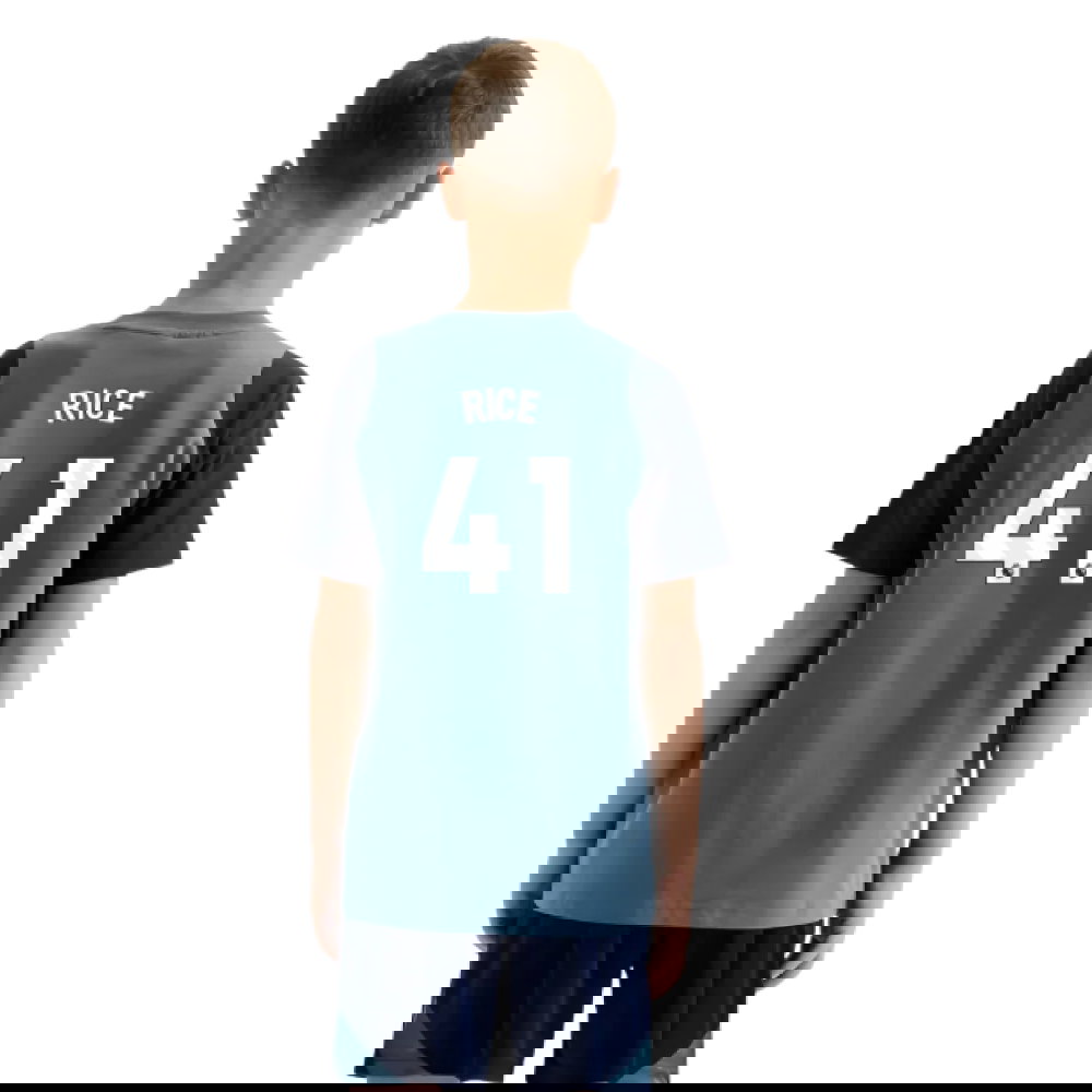 2025-2026 Arsenal Training Tee (Blanch Blue) - Kids (Rice 41)