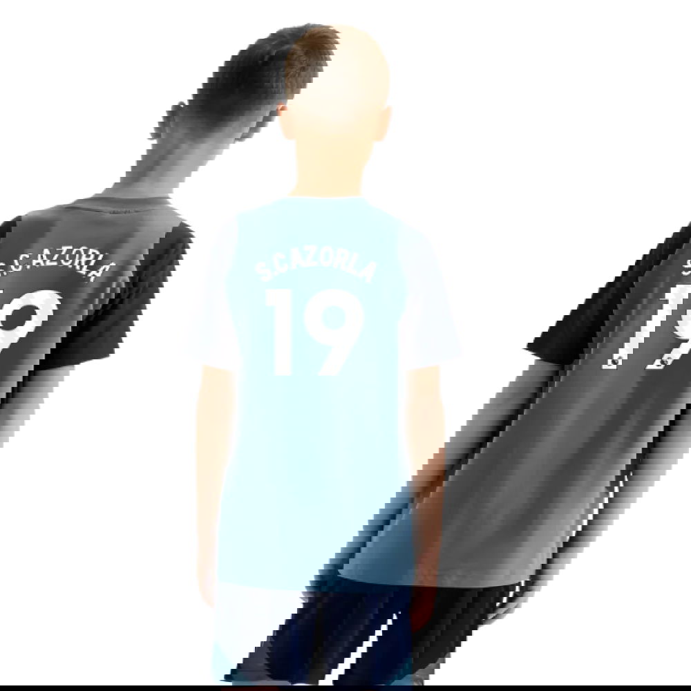 2025-2026 Arsenal Training Tee (Blanch Blue) - Kids (S.Cazorla 19)