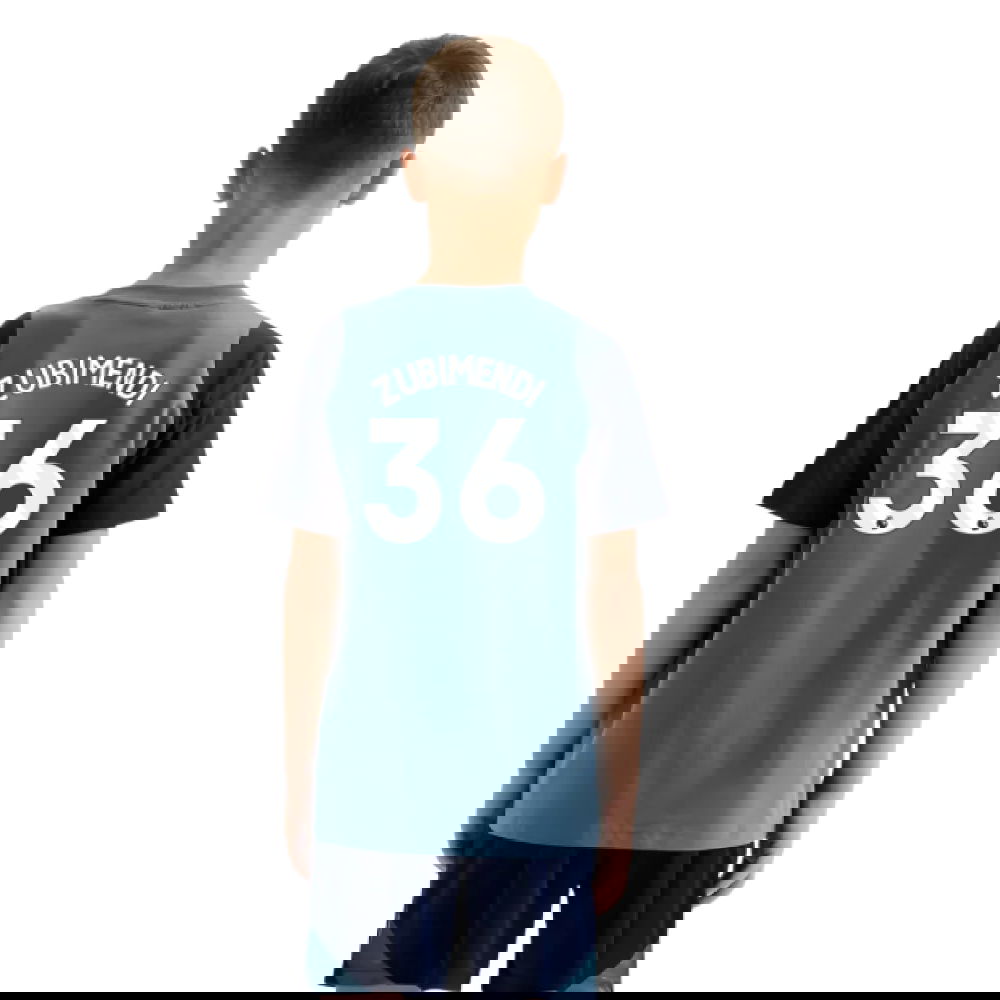 2025-2026 Arsenal Training Tee (Blanch Blue) - Kids (Zubimendi 36)