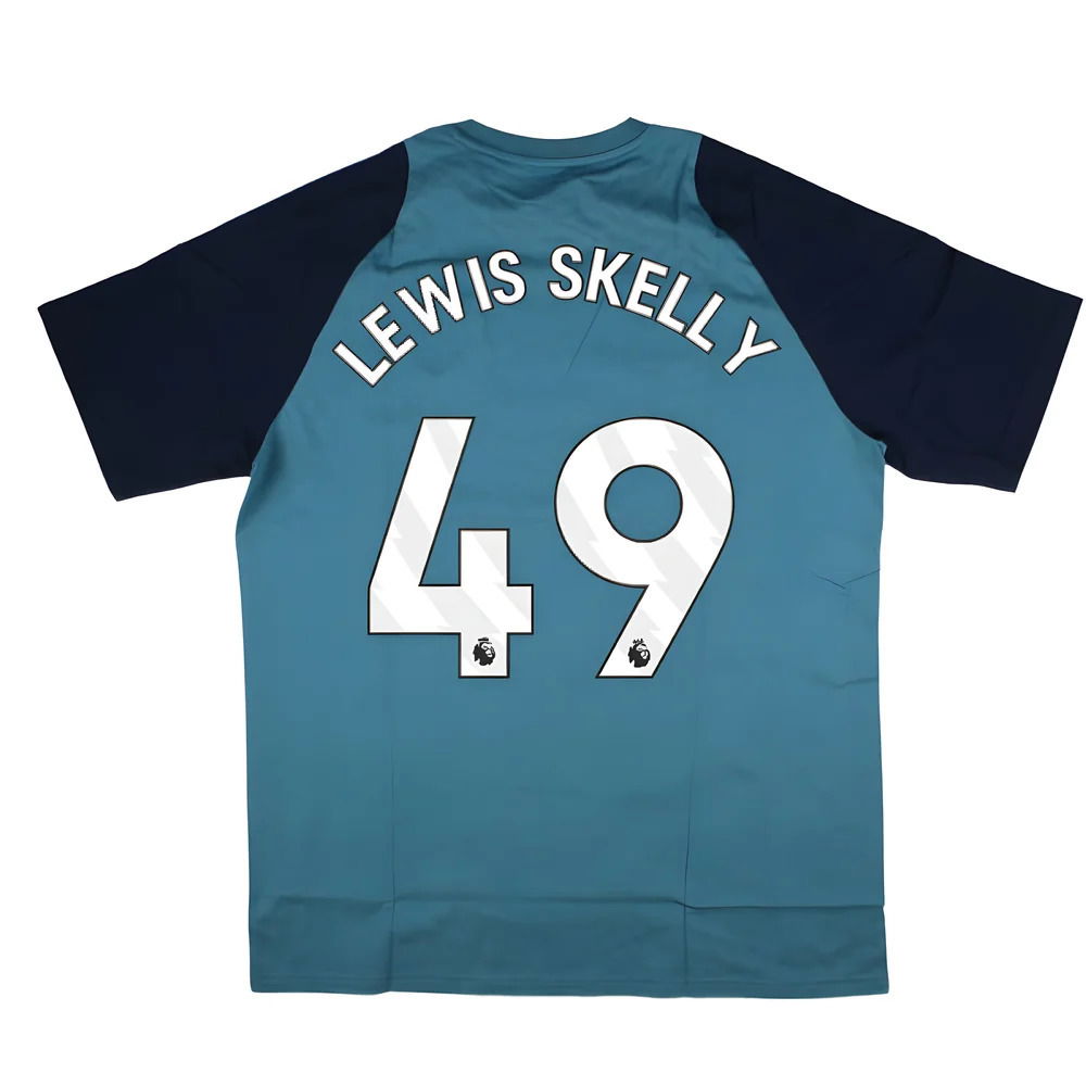 2025-2026 Arsenal Training Tee (Blanch Blue) (Lewis Skelly 49)