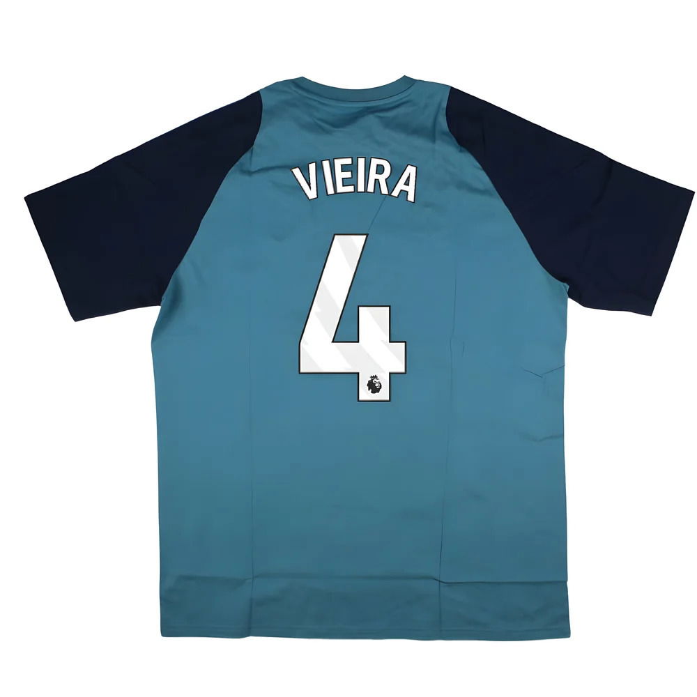 2025-2026 Arsenal Training Tee (Blanch Blue) (Vieira 4)