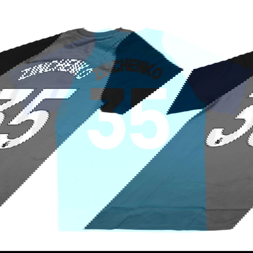 2025-2026 Arsenal Training Tee (Blanch Blue) (Zinchenko 35)