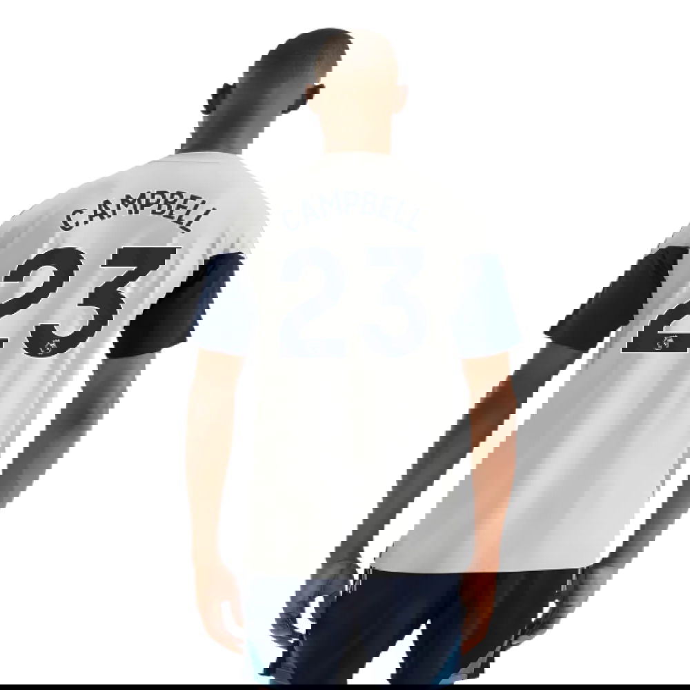 2025-2026 Arsenal Training Tee (Grey) (Campbell 23)