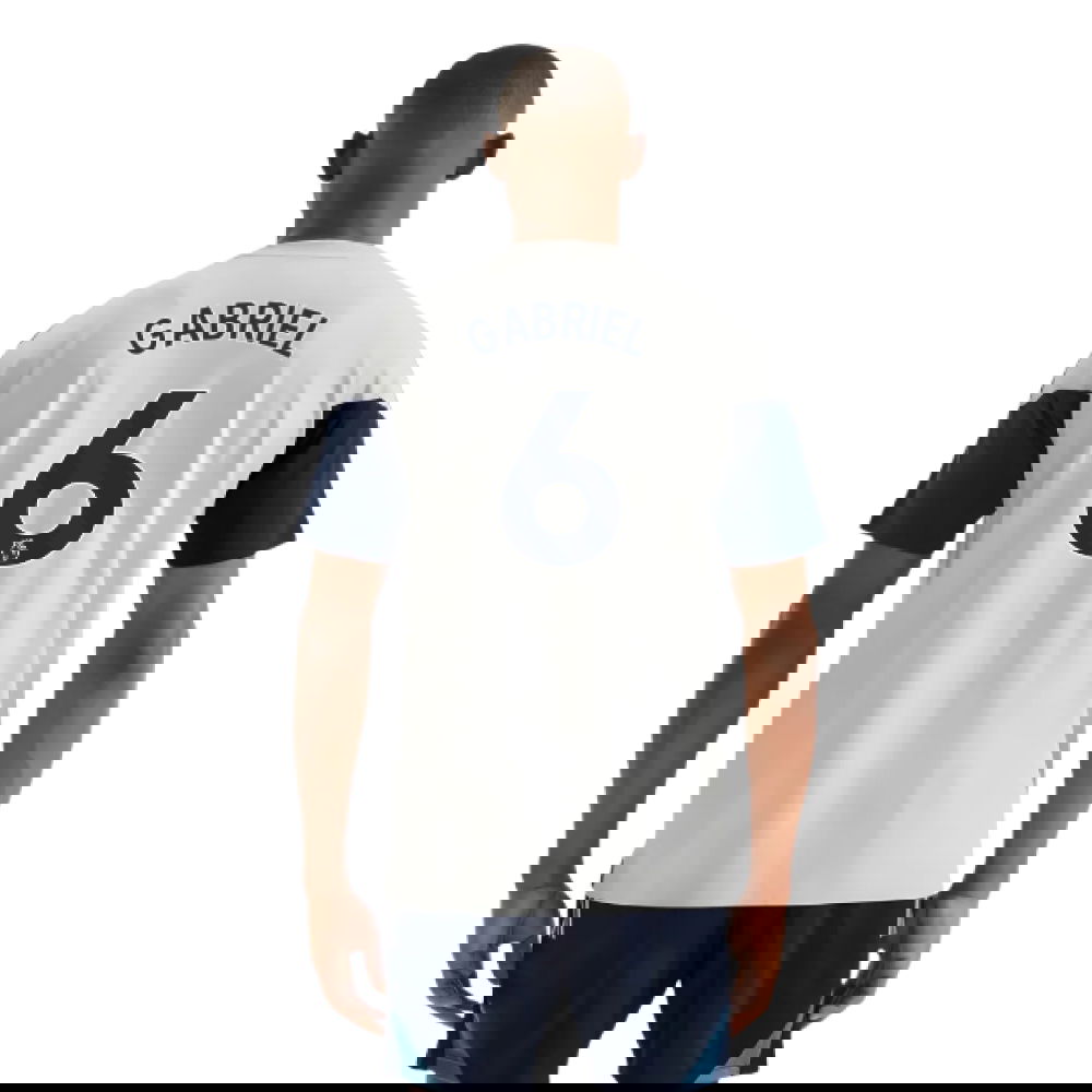 2025-2026 Arsenal Training Tee (Grey) (Gabriel 6)