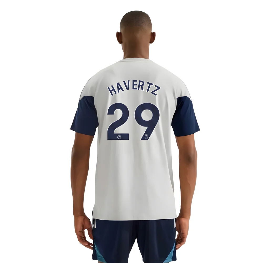 2025-2026 Arsenal Training Tee (Grey) (Havertz 29)