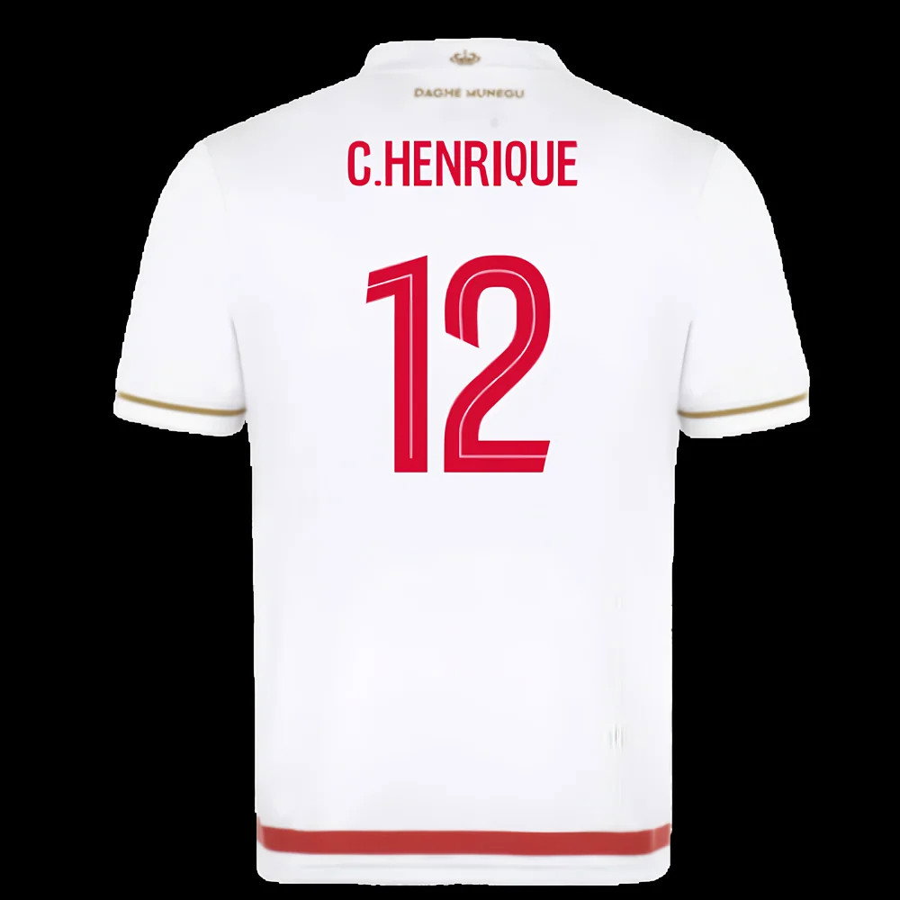 2025-2026 AS Monaco Home Shirt (C.Henrique 12)