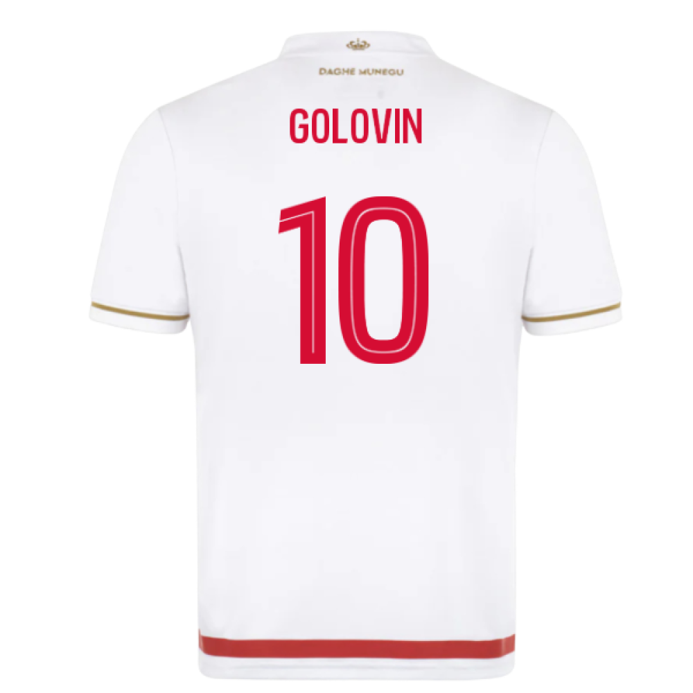 2025-2026 AS Monaco Home Shirt (Golovin 10)