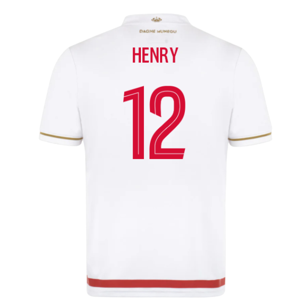 2025-2026 AS Monaco Home Shirt (Henry 12)