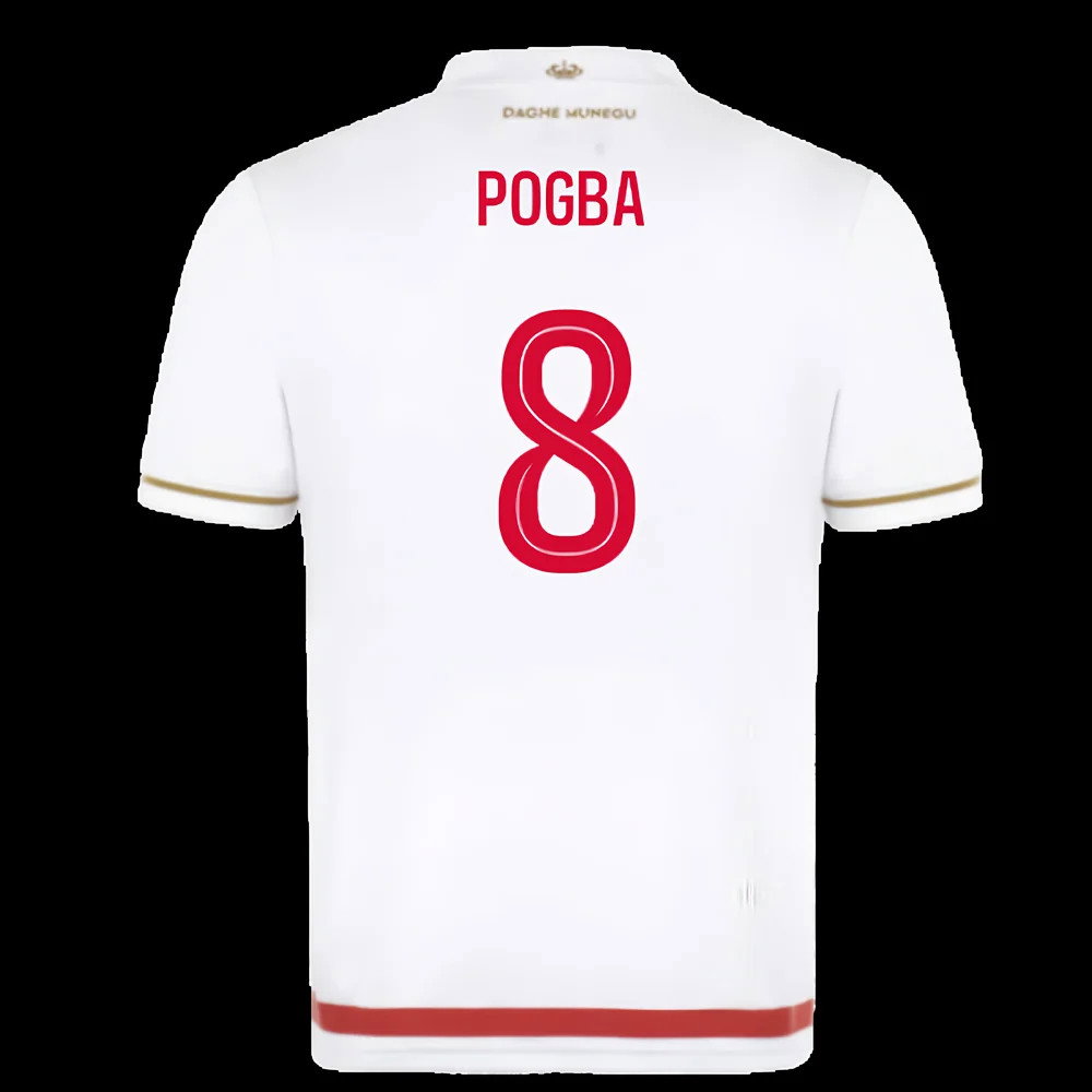 2025-2026 AS Monaco Home Shirt (Pogba 8)
