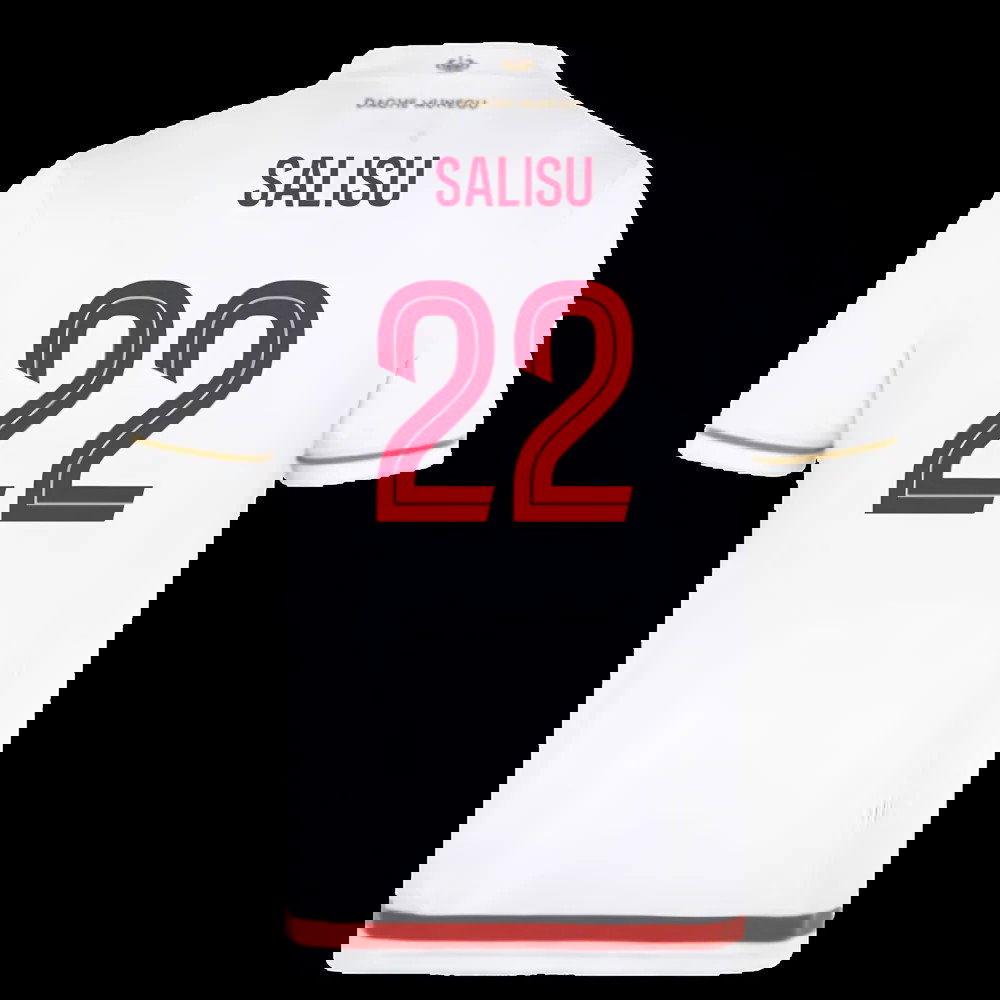 2025-2026 AS Monaco Home Shirt (Salisu 22)