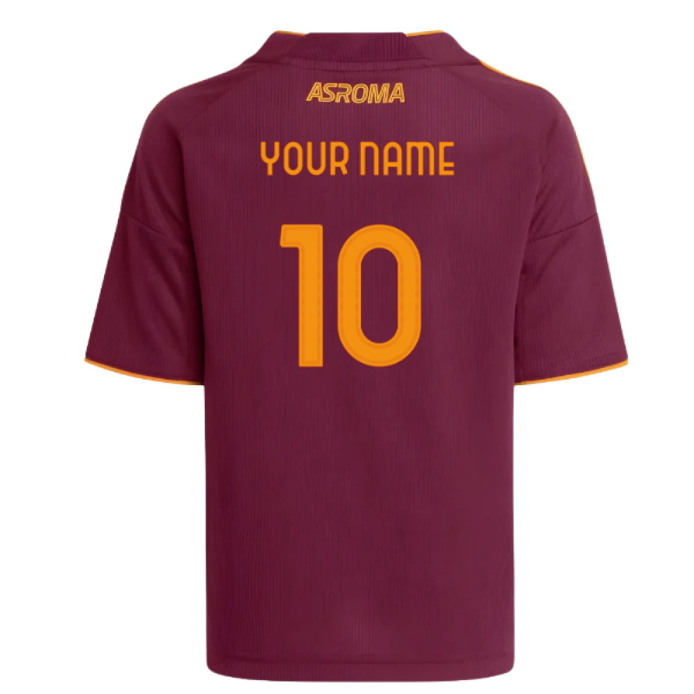2025-2026 AS Roma Home Mini Kit (Your Name)