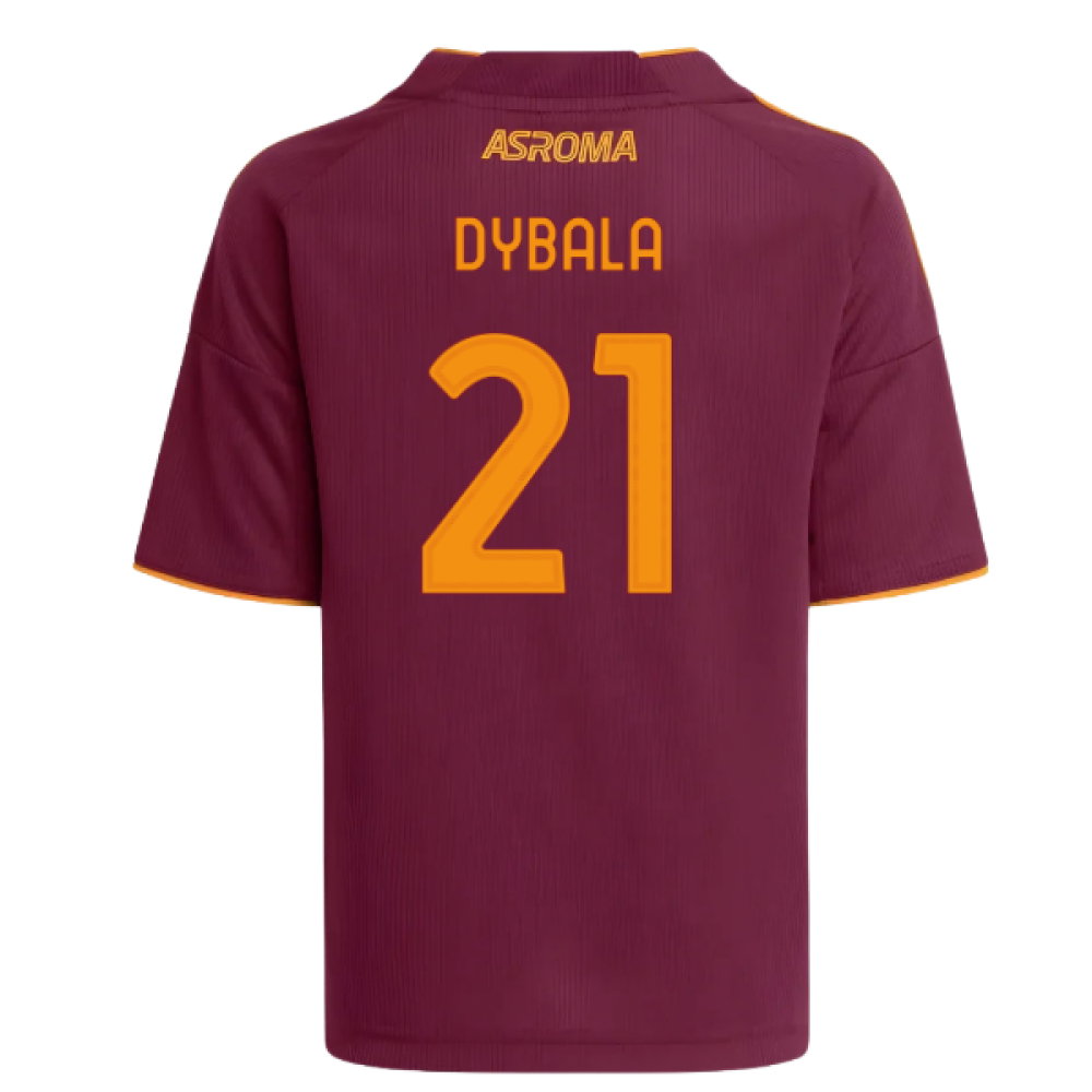 2025-2026 AS Roma Home Shirt (Kids) (Dybala 21)