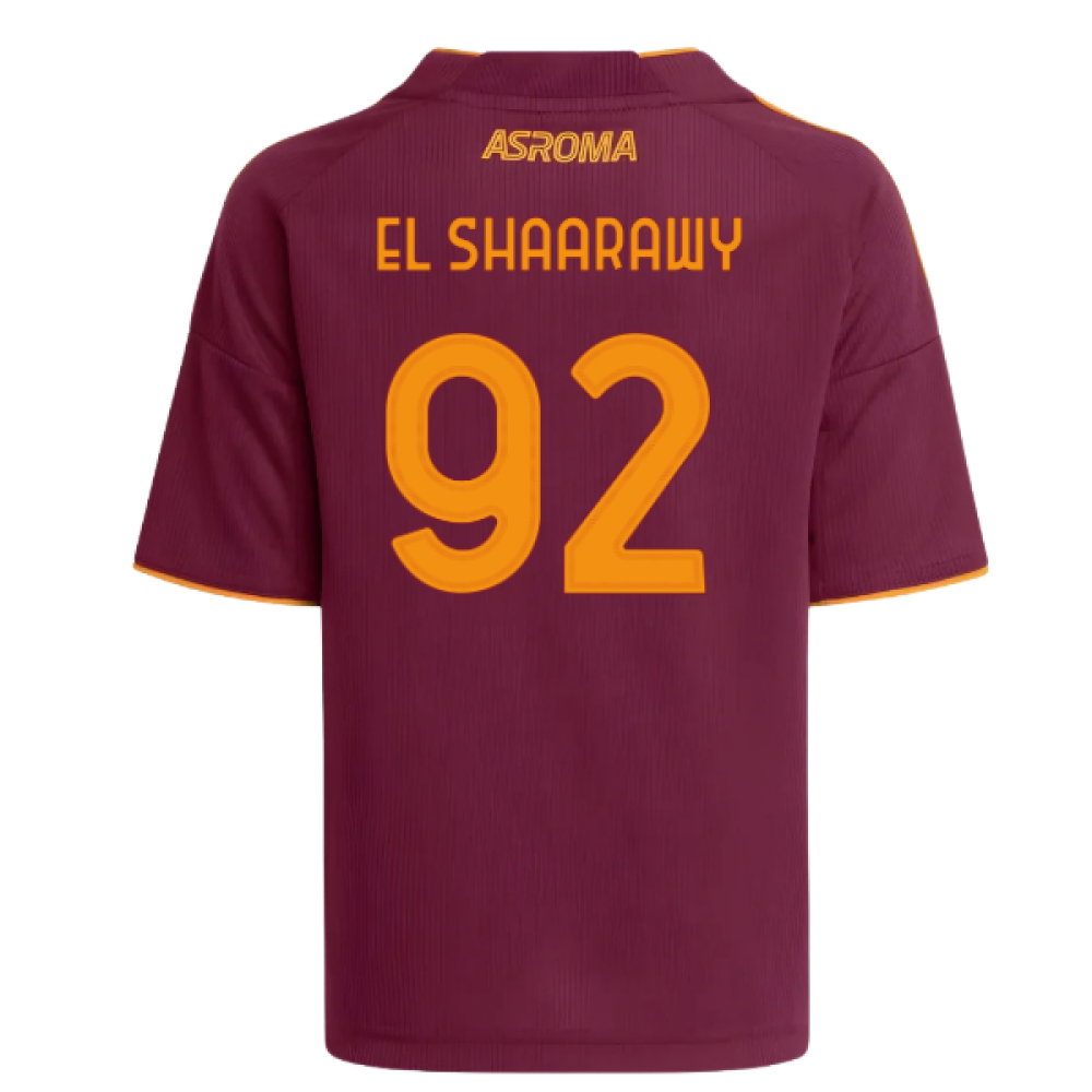 2025-2026 AS Roma Home Shirt (Kids) (El Shaarawy 92)