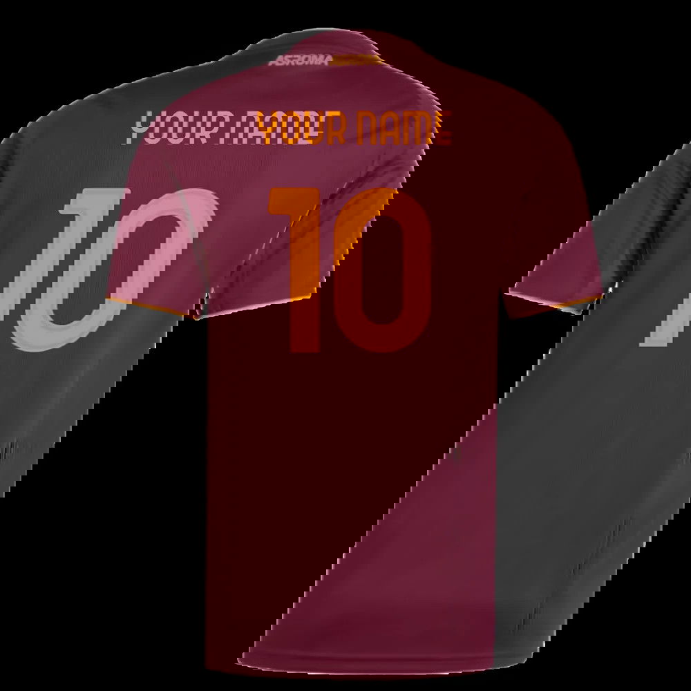 2025-2026 AS Roma Home Shirt (Your Name)