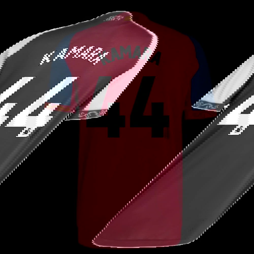 2025-2026 Aston Villa Authentic Home Shirt (Kamara 44)