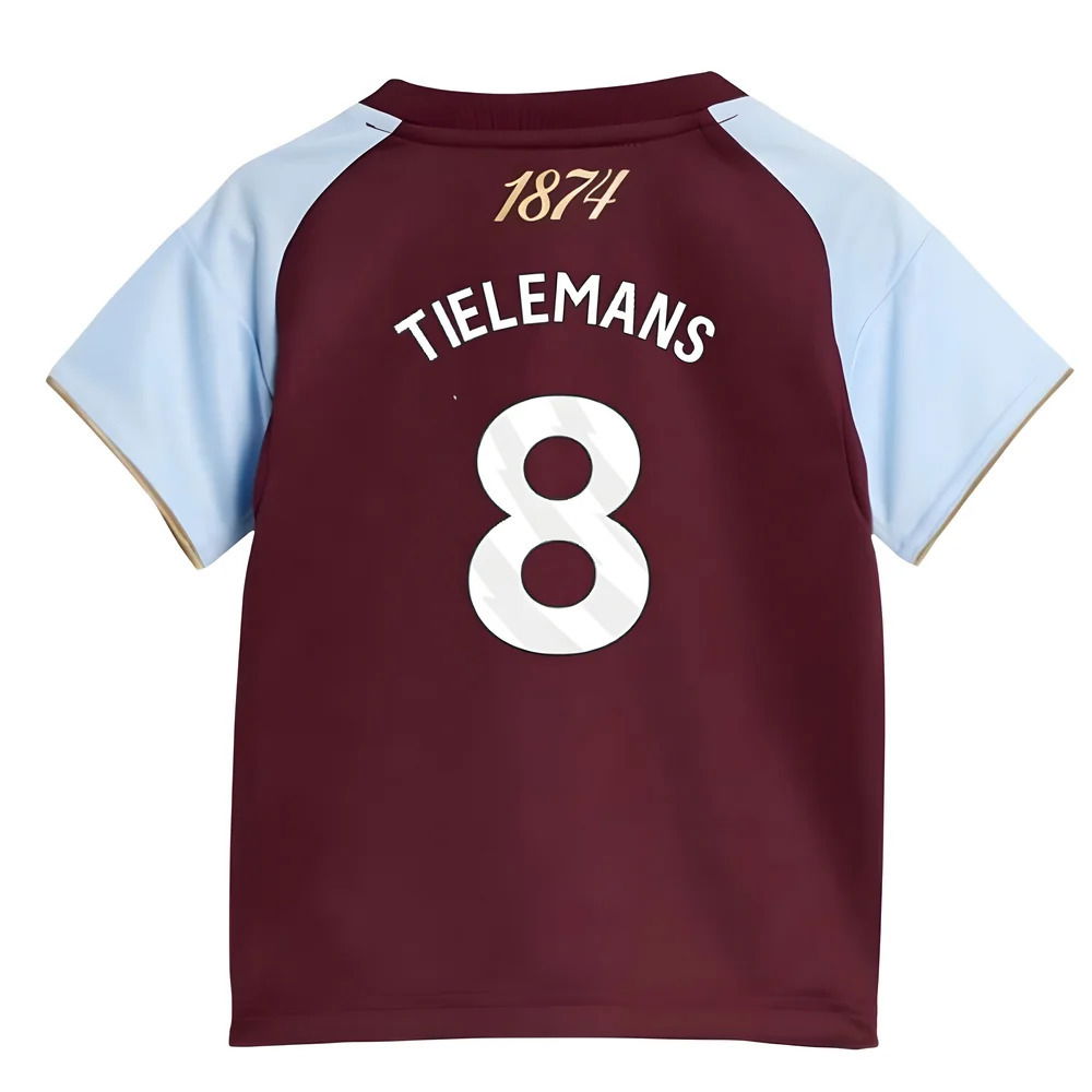 2025-2026 Aston Villa Home Baby Kit (Tielemans 8)