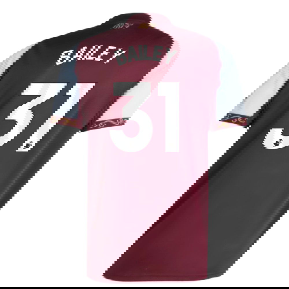 2025-2026 Aston Villa Home Shirt (Bailey 31)