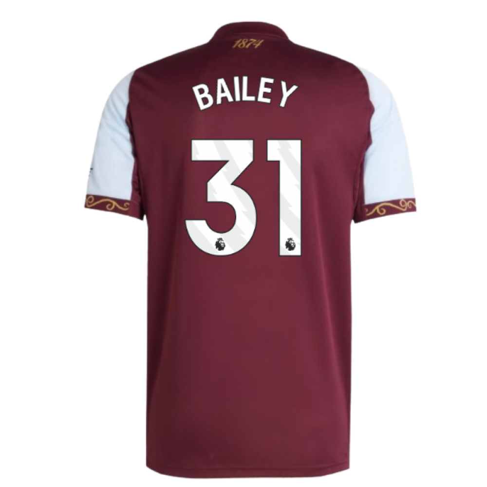 2025-2026 Aston Villa Home Shirt (Bailey 31)