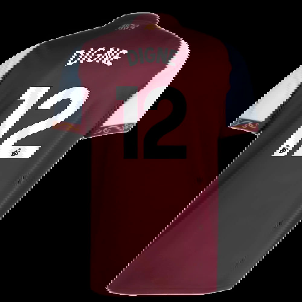 2025-2026 Aston Villa Home Shirt (Digne 12)