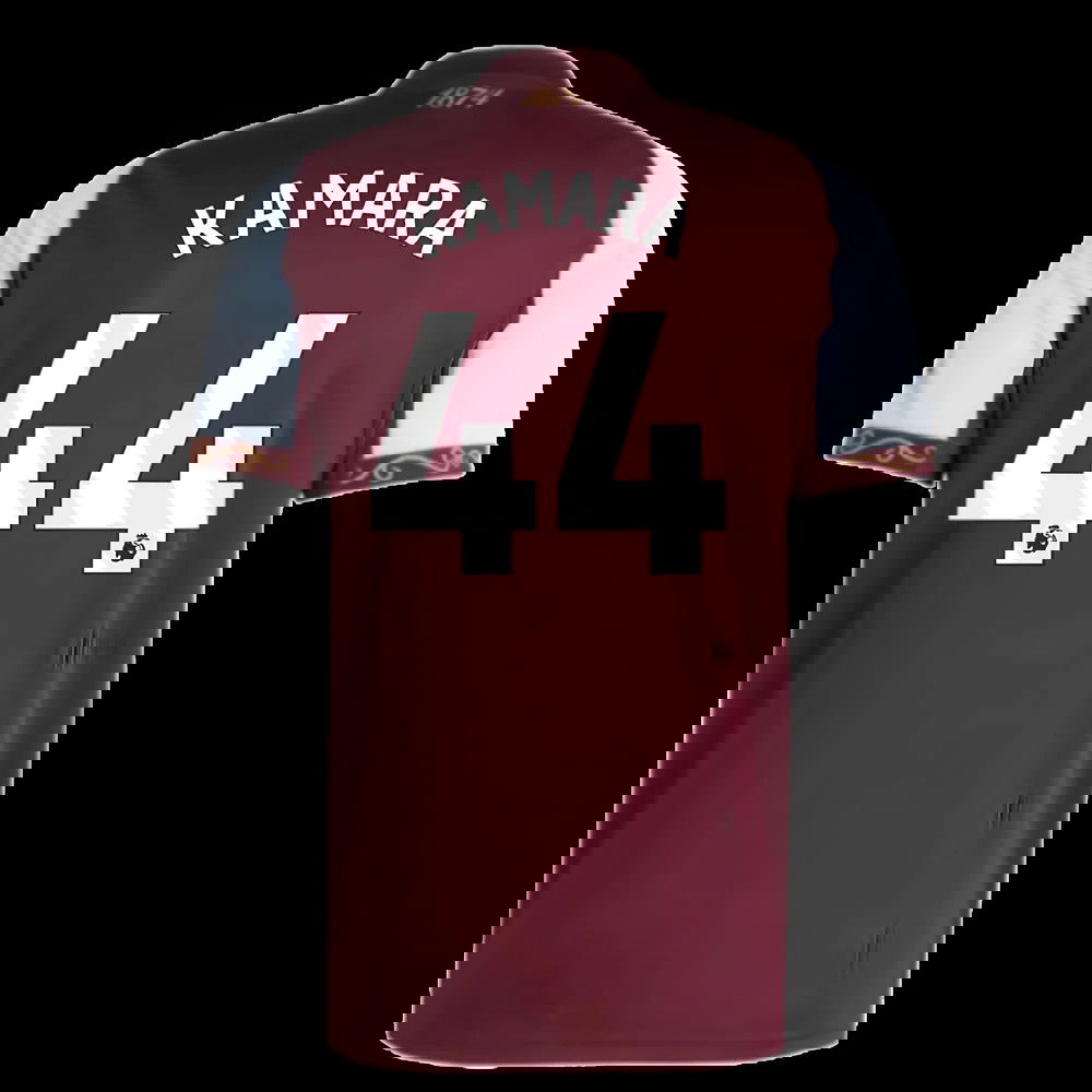 2025-2026 Aston Villa Home Shirt (Kamara 44)