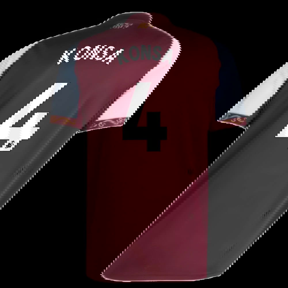 2025-2026 Aston Villa Home Shirt (Konsa 4)