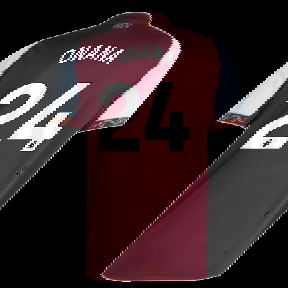 2025-2026 Aston Villa Home Shirt (Onana 24)