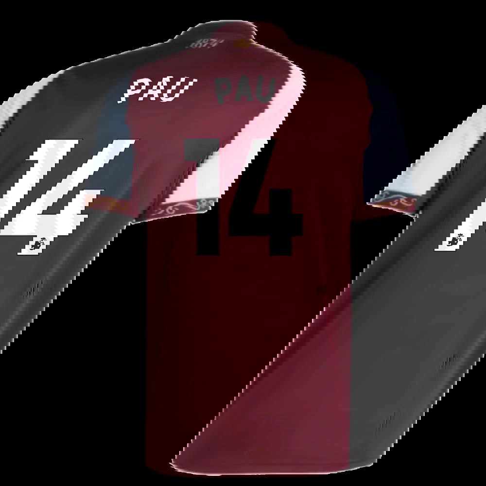 2025-2026 Aston Villa Home Shirt (Pau 14)
