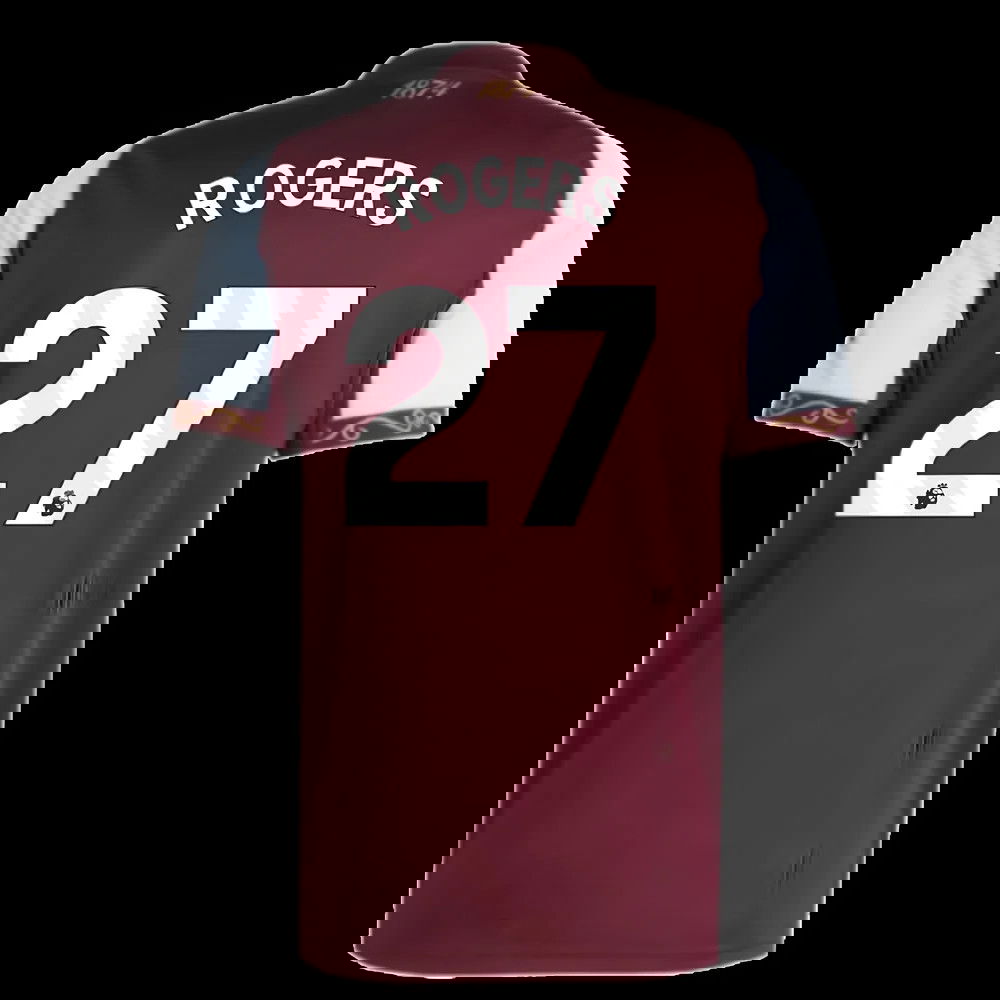 2025-2026 Aston Villa Home Shirt (Rogers 27)