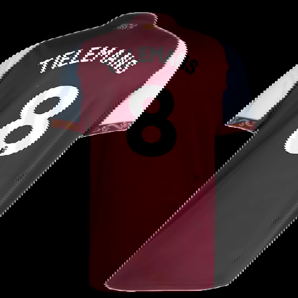2025-2026 Aston Villa Home Shirt (Tielemans 8)