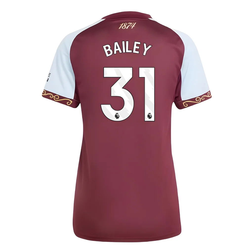 2025-2026 Aston Villa Home Shirt (Womens) (Bailey 31)