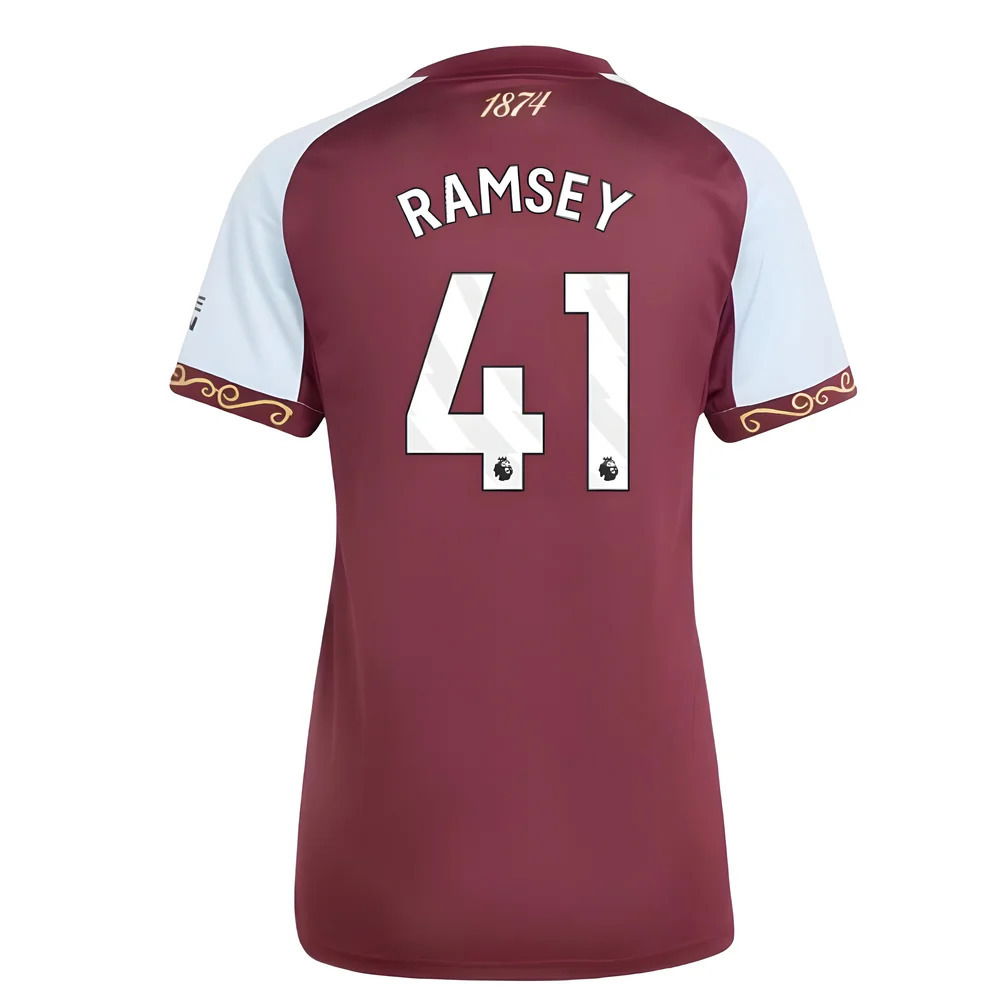 2025-2026 Aston Villa Home Shirt (Womens) (Ramsey 41)