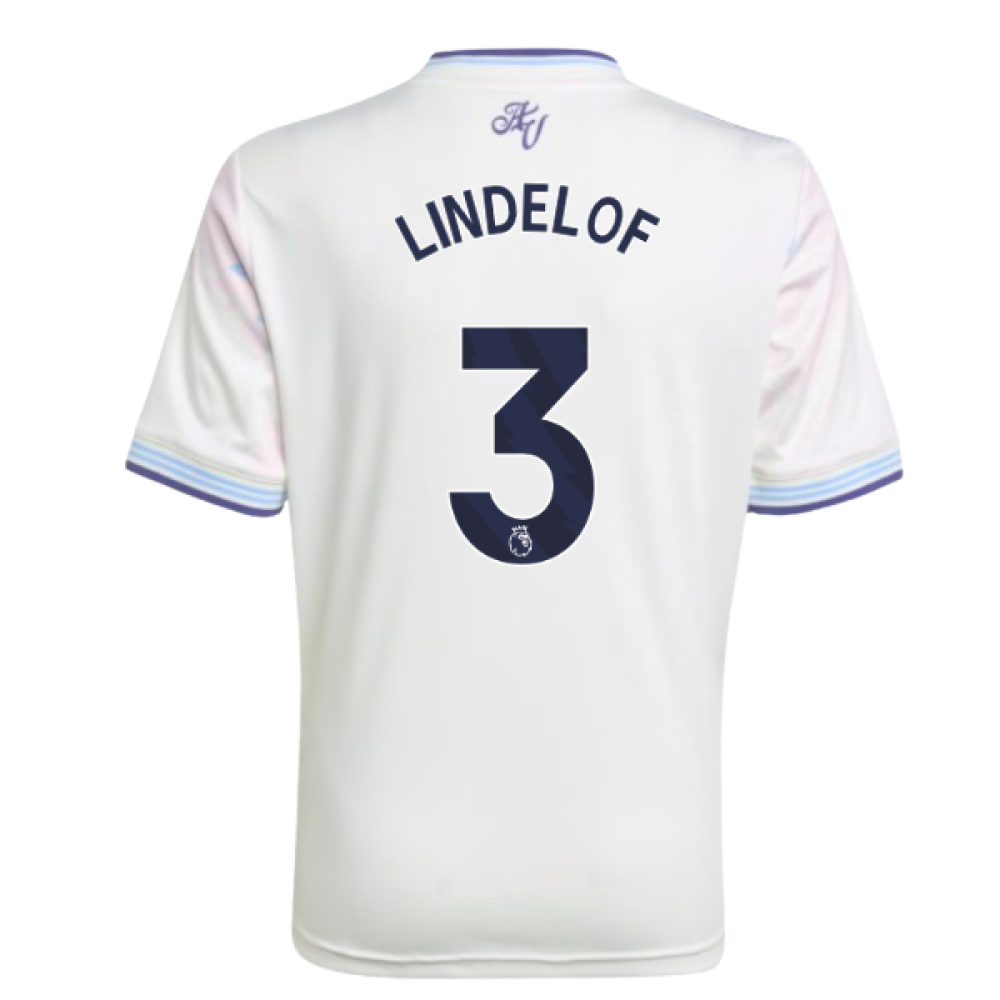 2025-2026 Aston Villa Third Shirt - Kids (Lindelof 3)