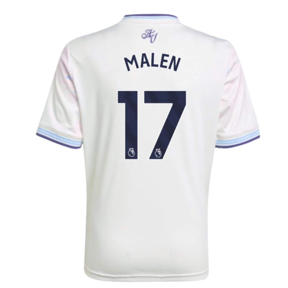 2025-2026 Aston Villa Third Shirt - Kids (Malen 17)