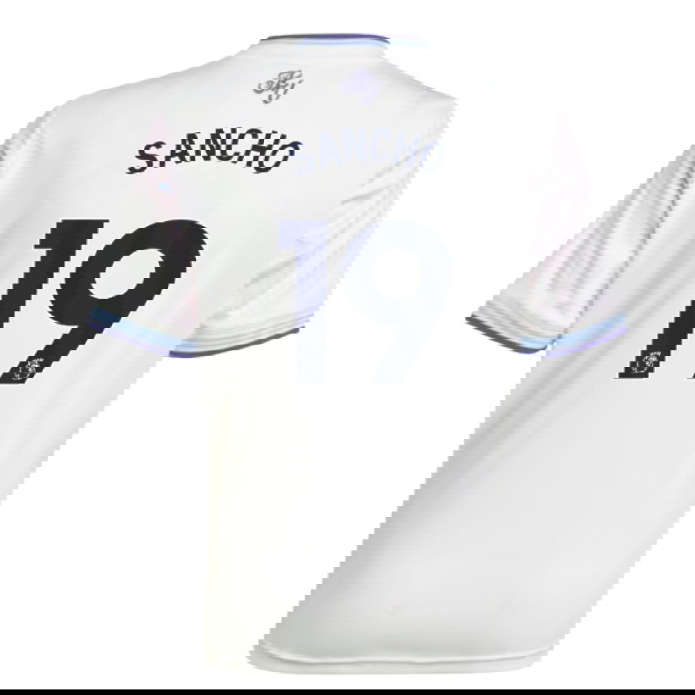 2025-2026 Aston Villa Third Shirt - Kids (Sancho 19)