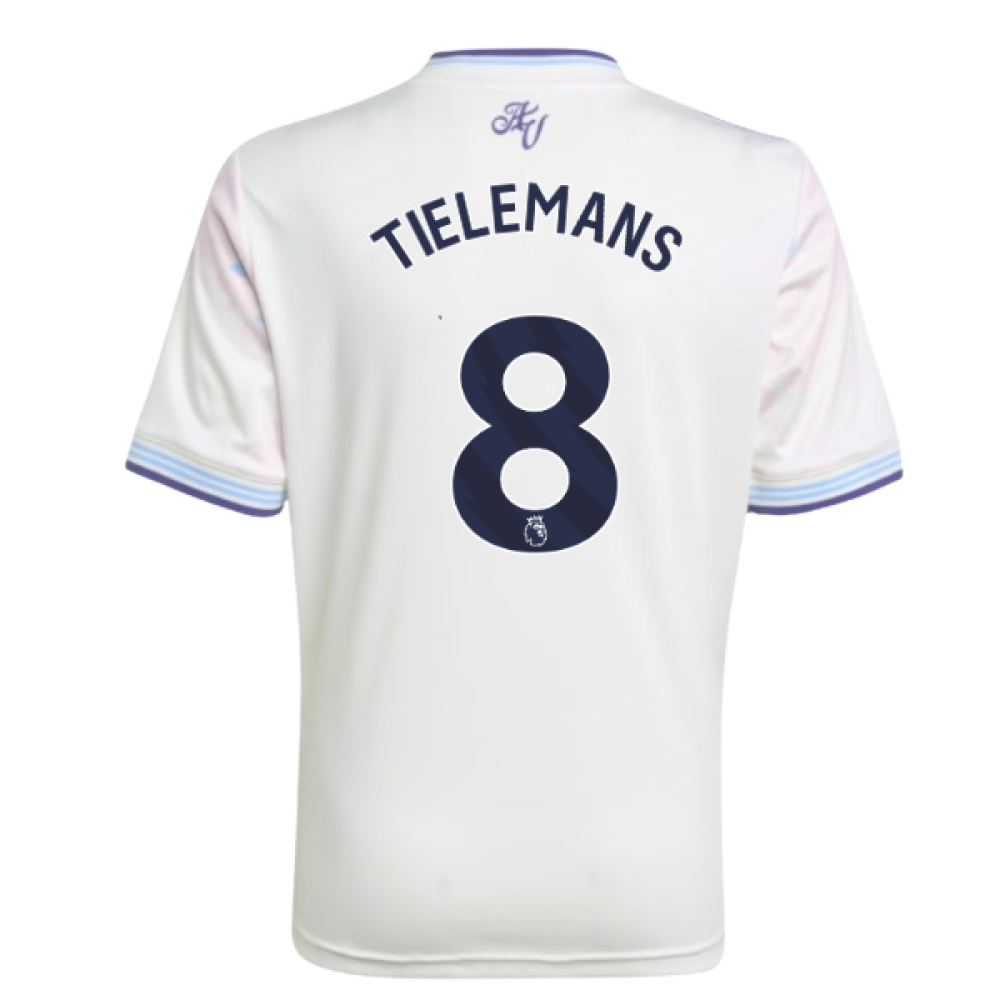 2025-2026 Aston Villa Third Shirt - Kids (Tielemans 8)