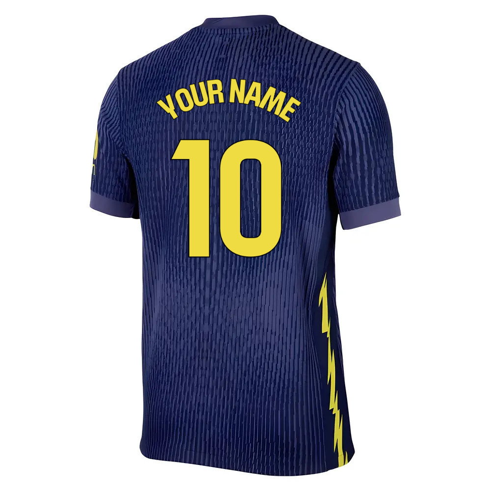 2025-2026 Atletico Madrid Authentic Away Shirt (Your Name)